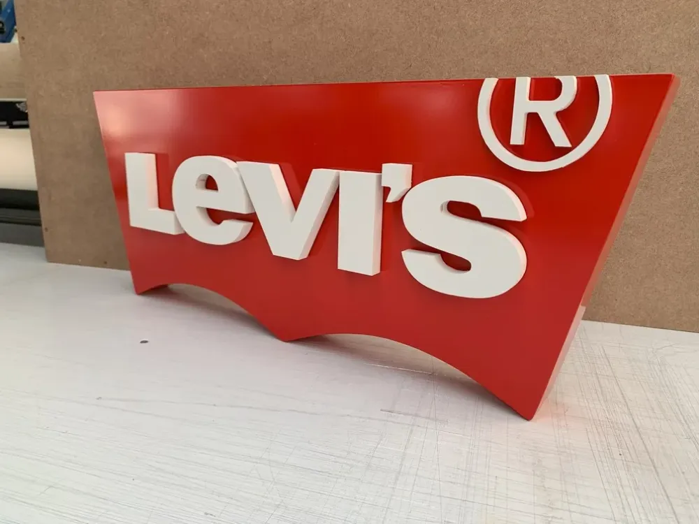 Levis enseigne drapeau
