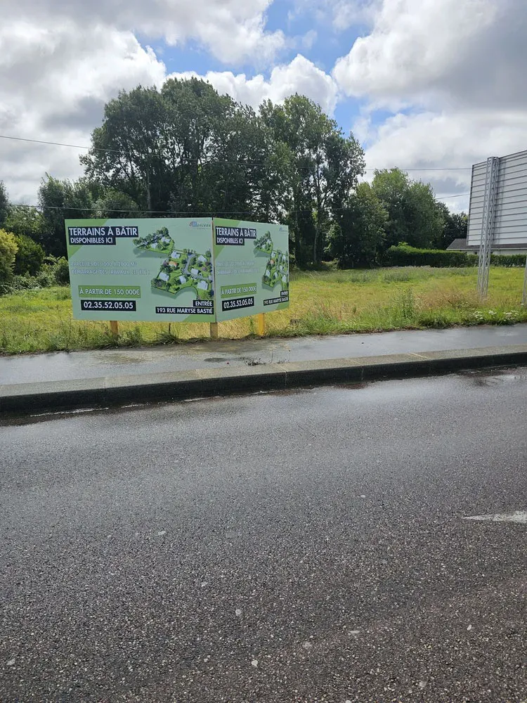 panneau en porte-feuille